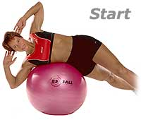 Image 1 - Lateral Flexion on Sissel Exercise Ball