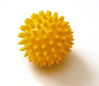 Image Spiky Massage Bolde (gule-8 cm) - st af 2 