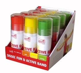 Display SISSEL Fun & Active Band, 4 pcs./color