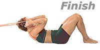 Image 2 - Abdominal Crunch with Fitband