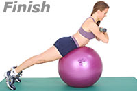 Image 2 - Back Extensions with Sissel Exercise Ball and Sissel Body Toning Bar