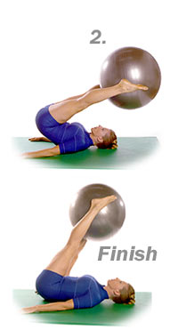 Image 2 - Corkscrew with Sissel Exercise Ball