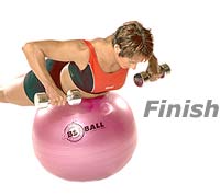 Image 2 - Prone Rowing with Sissel Exercise Ball