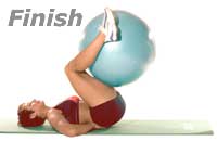 Image 2 - Reverse Abdominal Curl with Sissel Exercise Ball  