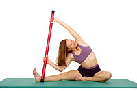Thumb - Seated Lateral Stretch with Sissel Body Toning Bar