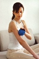 Image Spiky Massage Bolde (blå-10 cm) - sæt af 2 