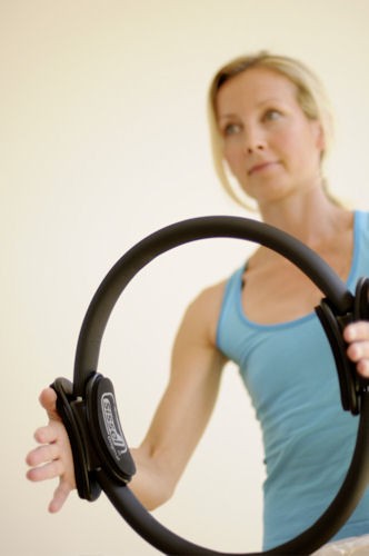 Image Pilates Cirkel med øvelsesplakat