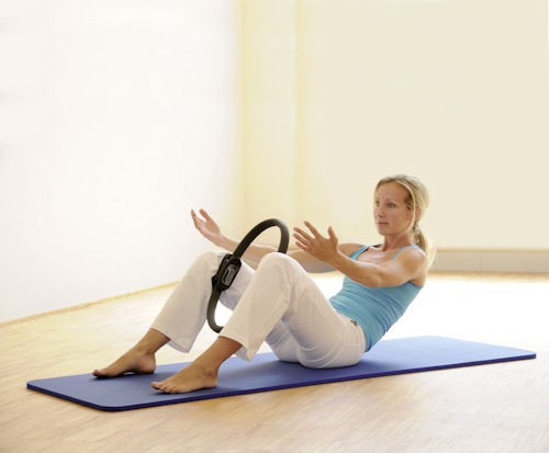 Image Pilates Cirkel med velsesplakat