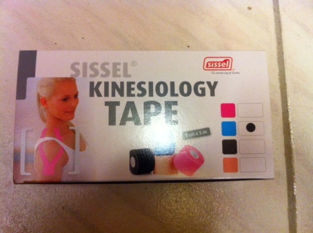 Image Sissel kinesiology tape, æske med 6 ruller- blå