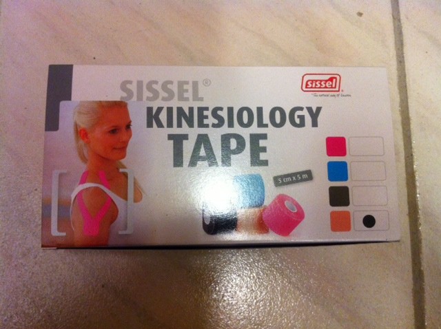 Image Sissel kinesiology tape ske med 6 ruller, naturfarvet